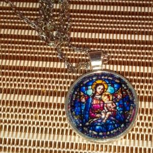 Virgin Mary Pendant